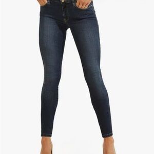 Guess Women's Dark Wash Skinny Jeans
